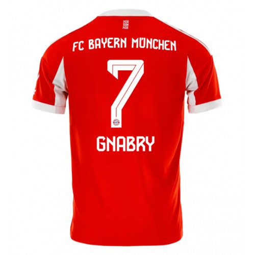 Bayern Munich Serge Gnabry #7 Hjemmebanetrøje 2025-26 Kort ærmer Bayern Munich Serge Gnabry #7 Hjemmebanetrøje 2025-26 Kort ærmer